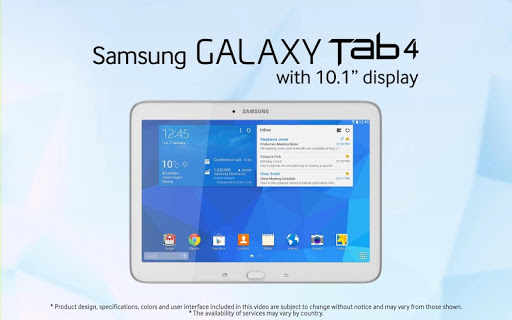 Galaxy Tab4 10.1 Retailmode