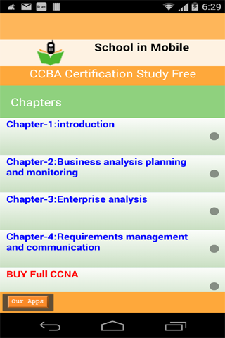 CCBA認證學習