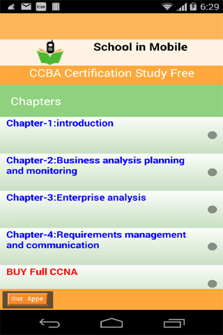 【免費教育App】CCBA認證學習-APP點子