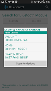  BlueControl - Arduino + JY-MCU- gambar mini tangkapan layar  