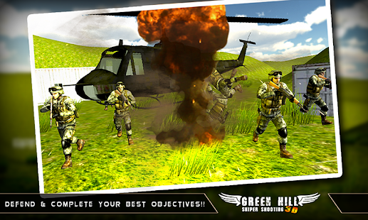 Green Hill Sniper Shooting 3D Screenshots 12