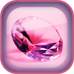 Cover Image of Download Pink Diamonds Live Wallpaper 1.1 APK