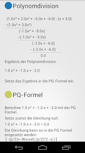 Kurvendiskussion Offline Screenshots 2