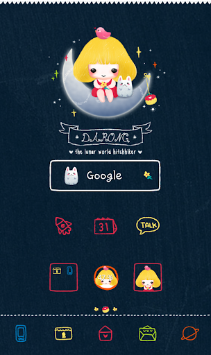 darongi moon dodol theme