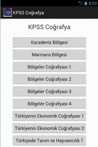 【免費教育App】KPSS Coğrafya-APP點子