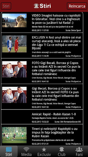 FC Rapid Bucuresti Oficial