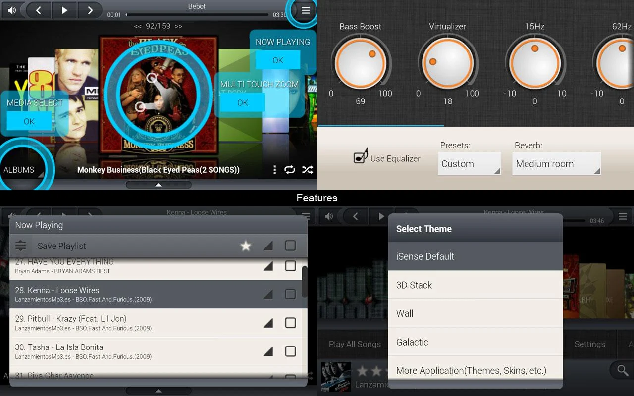 iSense Music - 3D Music Player - screenshot