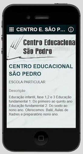 CENTRO EDUCACIONAL SÃO PEDRO