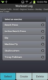 Workout Log Basic Screenshots 3