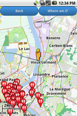 Bordeaux Amenities Map