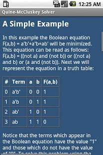 Lastest Quine-McCluskey Solver APK for Android