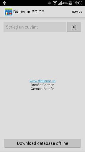 Dictionar German