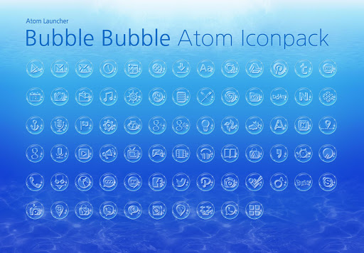 Bubble Bubble Atom Iconpack