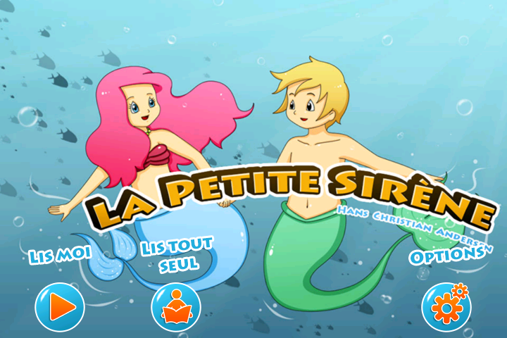 Android application The Little Mermaid screenshort