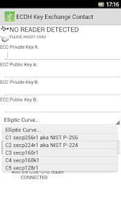 ECDH Tool Contact Screenshots 0