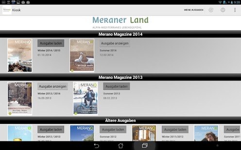 Merano magazine Screenshots 9