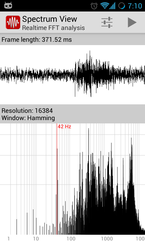 Spectrum View Screen 2