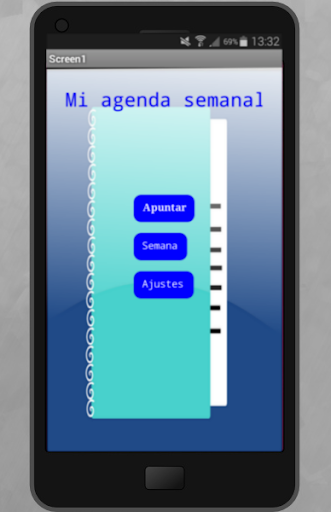 Mi agenda semanal