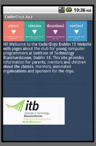 CoderDojo Dublin 15 App