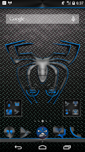 How to mod BLACKCHROME BLUE 3.0.7 apk for android