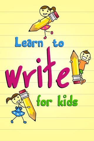 Learn to Write for Kids