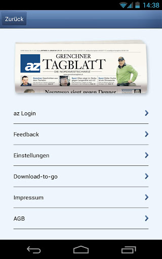 【免費新聞App】az Grenchner Tagblatt Mobile-APP點子