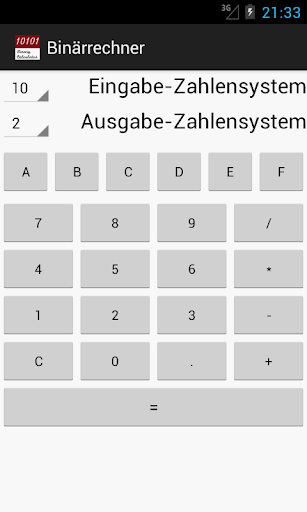 Binary Calculator Light