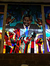 Mandela Stain Glass Window