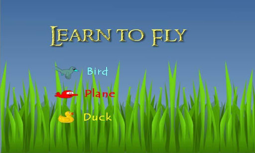 Cute Bird n' Duck Learn to Fly