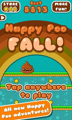 【免費休閒App】Happy Poo Fall-APP點子