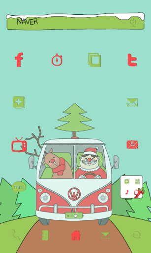 Present dodol launcher theme