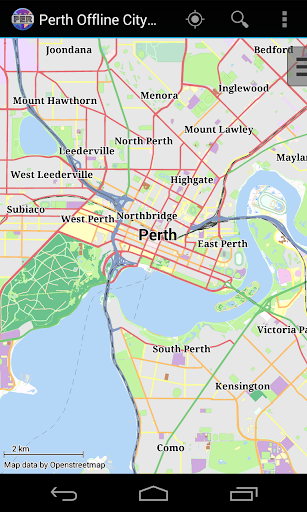 Perth Offline City Map