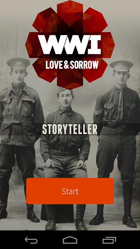 Storyteller: WWI Love Sorrow