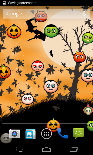 【免費個人化App】Funny Orange Halloween LWP-APP點子