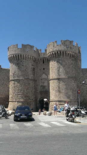 Rhodos the Main Gate From Port