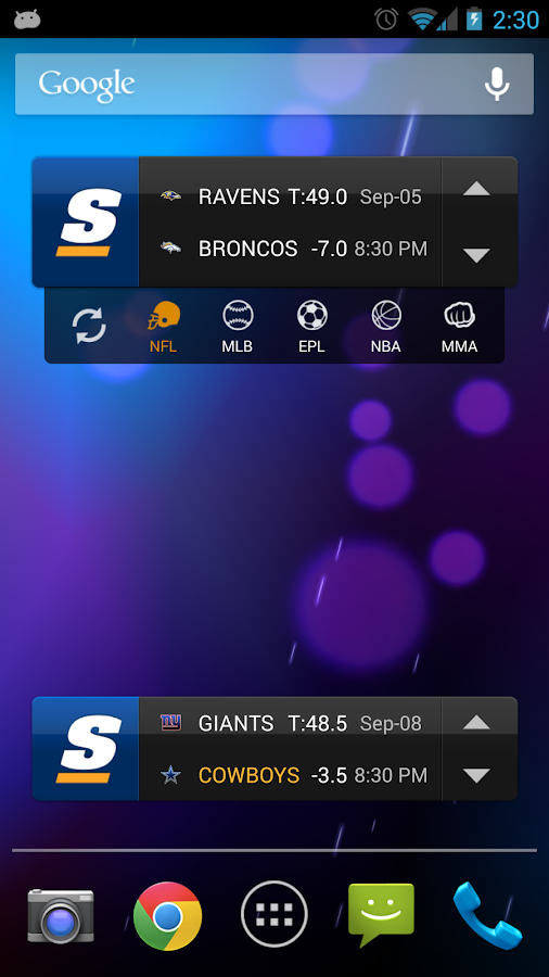 theScore: Sports & Scores - screenshot