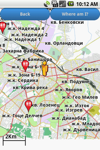 Sofia Amenities Map free