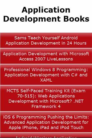 【免費書籍App】Application Development Books-APP點子