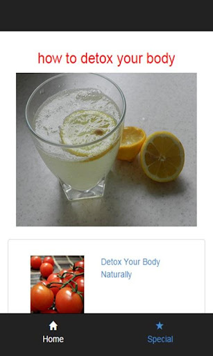 how to detox your body