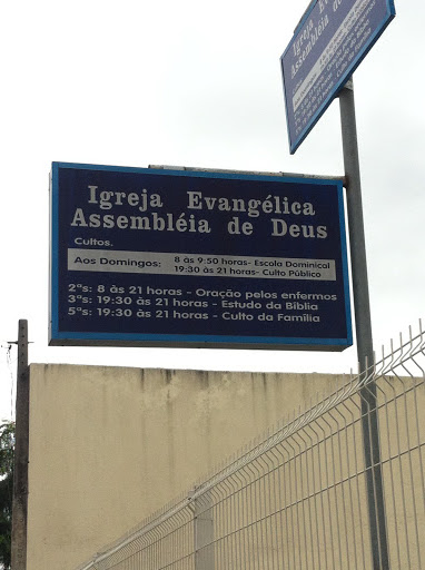 Igreja Evangélica assembléia De Deus De Manoel Plaza