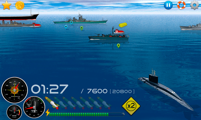 Silent Submarine Career - screenshot