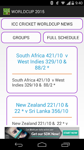 Cricket World Cup 2015