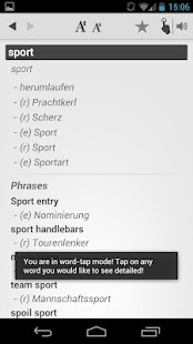 【免費書籍App】Dictionary German English Free-APP點子