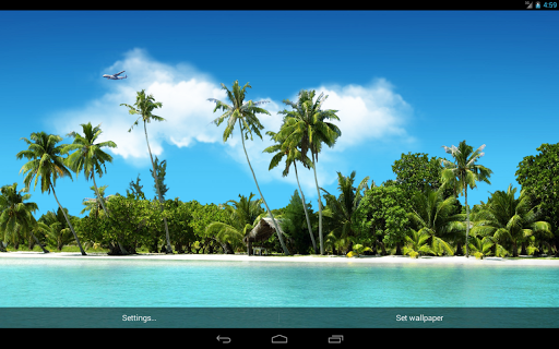 【免費個人化App】Paradise Island Live Wallpaper-APP點子