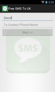 Lastest Free SMS to UK & England APK for Android