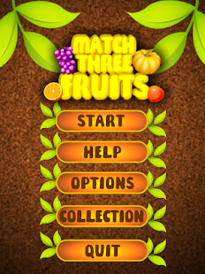 Match Three Fruits Game