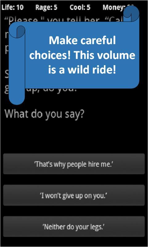Detectives Choice Volume 2 Screen 2