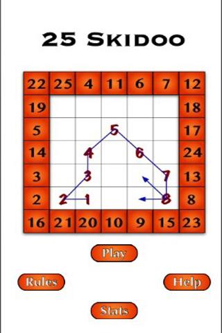 25 Skidoo - Sudoku Style Game