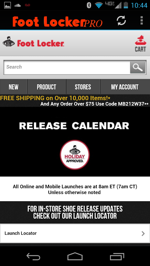 FootLocker Pro - screenshot