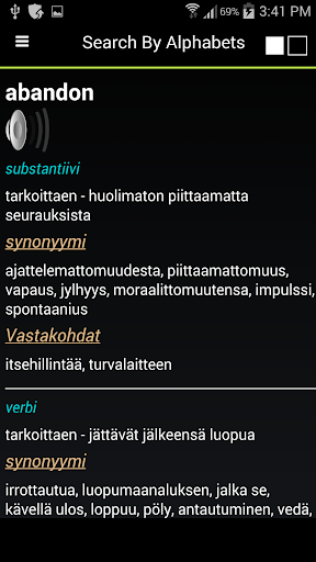 【免費教育App】Offline Finnish Dictionary-APP點子